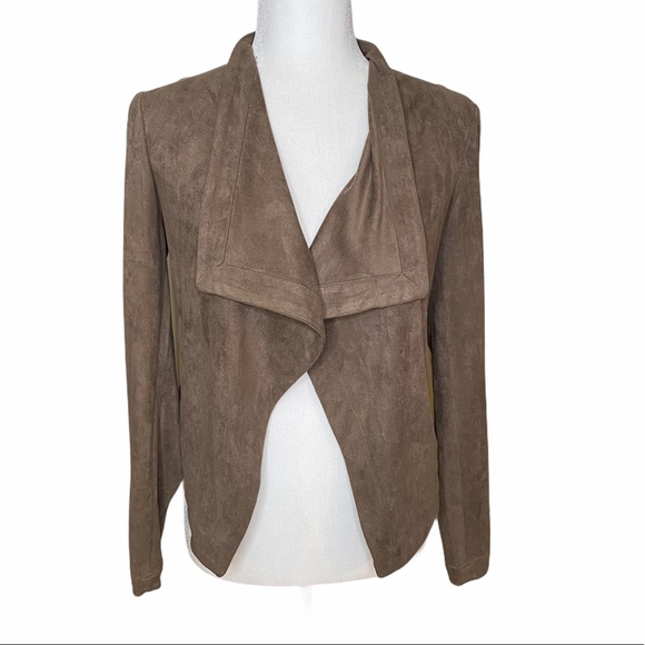 BB Dakota Nanette Faux Suede Cropped Jacket - Picture 3 of 6